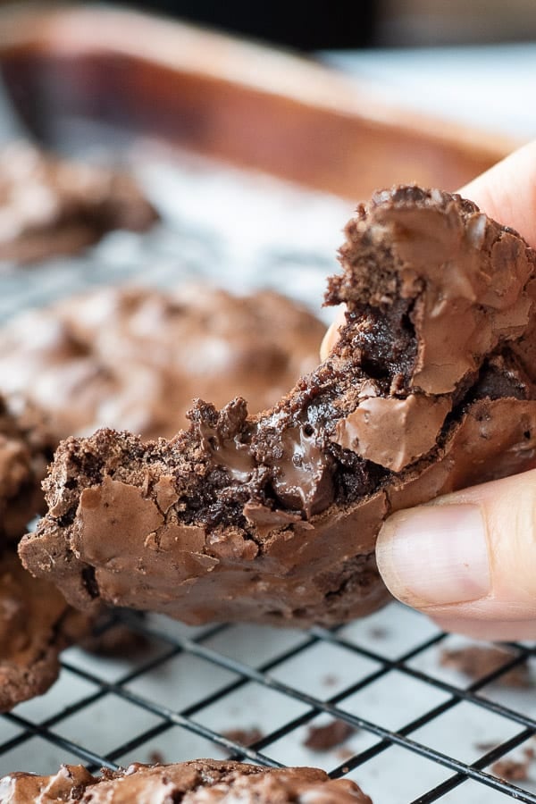 Bake Fudgy Flourless Chocolate Cookies: Naturally Gluten-Free